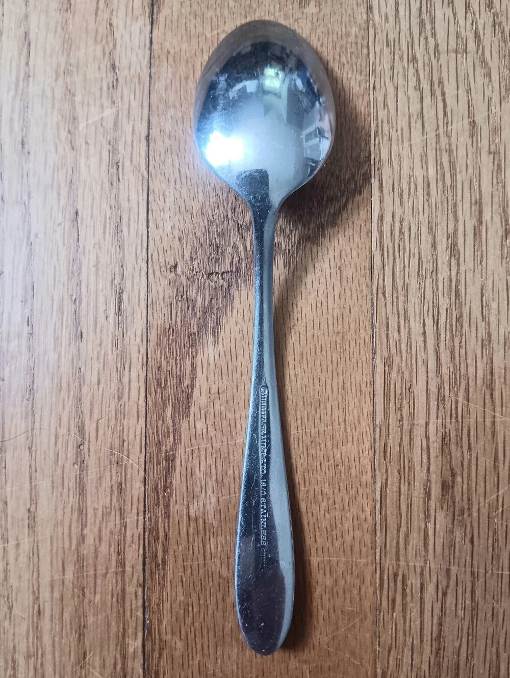Heritage Mint Ltd 18/0 Stainless Steel Teaspoon Classic Minimalist Design